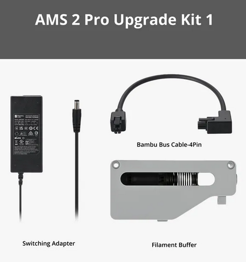 Bambu Lab P1S With AMS 2 Pro 3D Printer